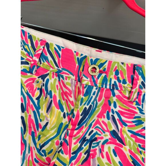 Lilly Pulitzer Callahan Shorts Size 4 NWOT – Classic Resort Wear - Picture 3 of 5